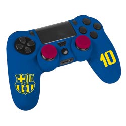 kit para mando playstation 4 fc barcelona barça futbol regalos originales gamers