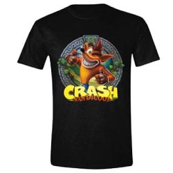 camiseta crash bandicoot merchandising regalos originales gamers