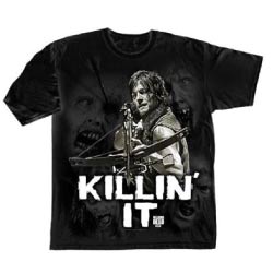 camiseta killing it the walking dead merchandising regalos originales gamers
