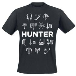camiseta monster hunters merchandising regalos originales gamers