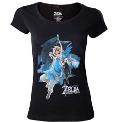camiseta mujer zelda merchandising regalos originales gamers