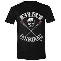 camiseta negan lucille the walking dead merchandising regalos originales series