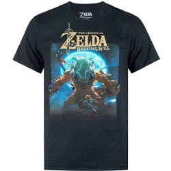 camisa zelda brath of the wild merchandising regalos originales gamers