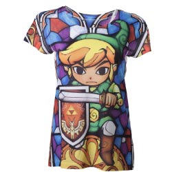 camiseta zelda sublimation mujer merchandising regalos originales gamers