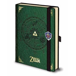 cuaderno zelda verde merchandising regalos originales gamers