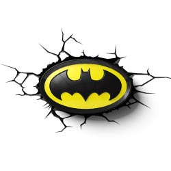 lampara 3d logo batman pared merchandising regalos originales