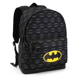 mochila logos batman negra merchandising regalos originales