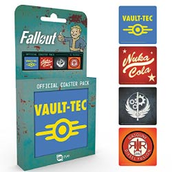 posavasos madera fallout merchandising regalos originales gamers