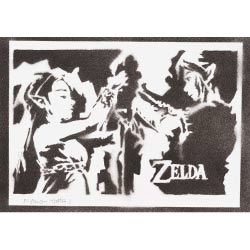 poster grafiti zalda merchandising regalos originales gamers