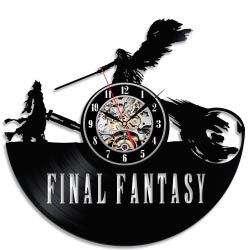 reloj vinilo final fantasy merchandising regalos originales gamers