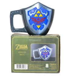 taza desayuno escudo zelda merchandising regalos originales gamers
