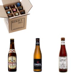 caja degustacion 9 cervezas belgas gourmet regalos originales