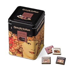 caja metal chocolates ametlles regalos originales gourmet