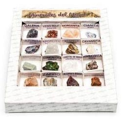 caja minerales del mundo regalos originales