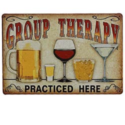 cartel cerveza metal group therapy regalos originales cerveceros