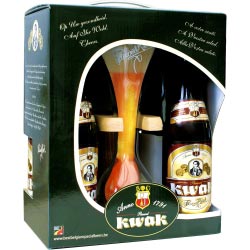 estuche cerveza y vaso kwak regalos originales cerveceros