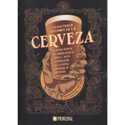 libro historia en comic de la cerveza regalos originales cerveceros