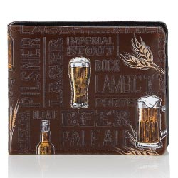monedero billetera cerveza marron regalos originales hombres