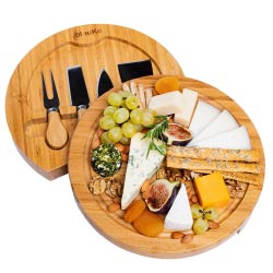 set tabla y cuchillos queso regalos originales gourmet
