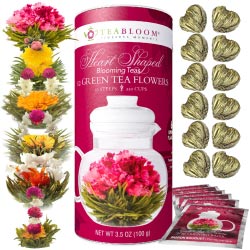 set teabloom flores regalos originales gourmet