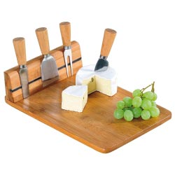 tabla cortar queso bambu regalos originales gourmet