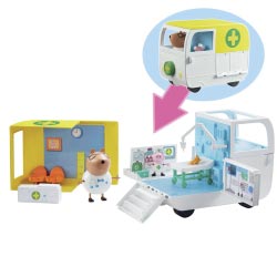 juego simbolico peppa pig ambulancia centro medico regalos originales niños niñas
