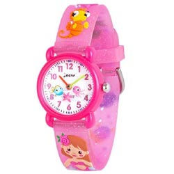 reloj sirena infantil rosa regalos originales niños niñas