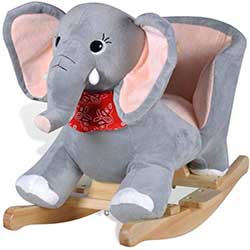 balancin elefante peluche madera regalos originales niños niñas habitacion infantil