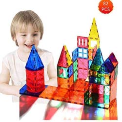 juego bloques de construccion magneticos vidriera regalos originales niños niñas