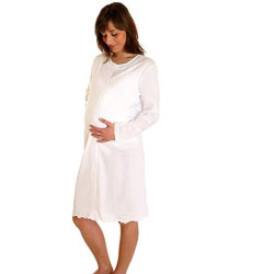 camison clinica maternidad blanca regalos originales embarazadas