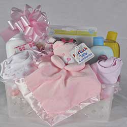 cesta bebe lista del bebe rosa regalos originales