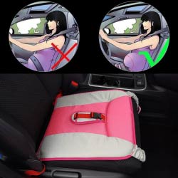 cinturon y asiento seguridad rosa embarazas regalos originales