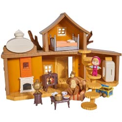 masha y el oso gran casa del oso casa de muñecas regalos originales niños niñas