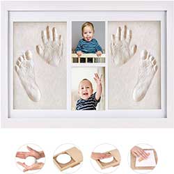 marco huella bebe handpint regalos originales embarazadas
