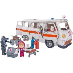 masha y michka ambulancia regalos originales niños niñas
