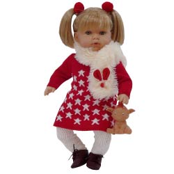 muñeca tita con coletas regalos originales niñas niños