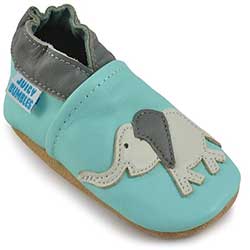 zapatos bebe cuero elefante azul regalos originales bebe