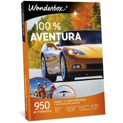 wonderbox 100% aventura regalos originales