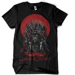 camiseta star wars game of clones regalos originales