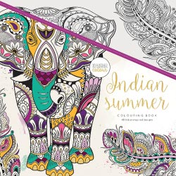 libro colorear indian summer regalos originales