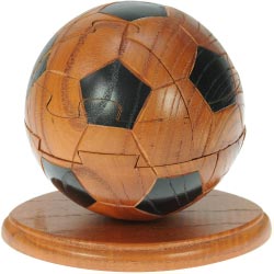 pelota puzzle futbol maedera regalos originales decoracion