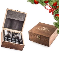 set regalo whisky piedras y vasos regalos originales