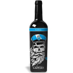 vino tinto iberians capitan galicia regalos originales