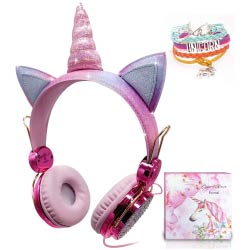 auriculares unicornio regalos para niños y niñas