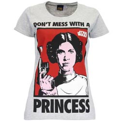 camiseta princesa leia star wars regalos originales mujer cine