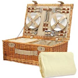 cesta de picnic para 4 personas regalos originales