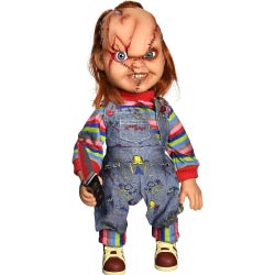 figura chucky muñeco diabolico regalos originales cine terror merchandising