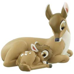 figura madre y bambi disney regalos originales