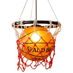 lampara moderna cristal baloncesto regalos originales decoracion