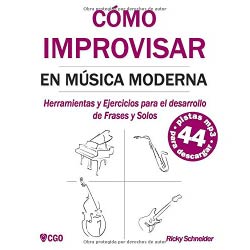 libro como improvisar en musica moderna regalos originales